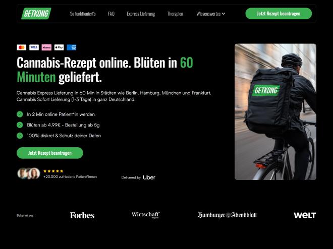 Screenshot des Shops