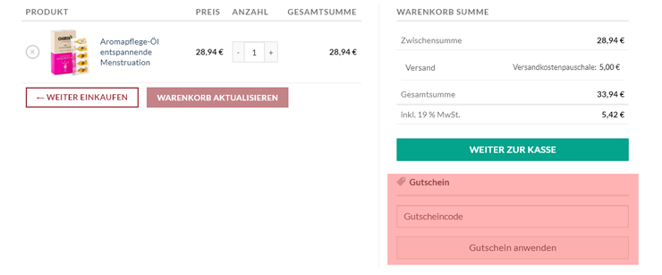 wie ist ein OSIRIS Gutscheincode einzulösen